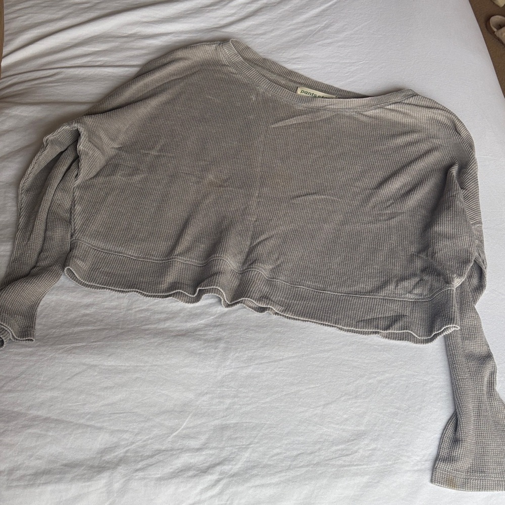 Gray Women's Long-sleeve thermal Top